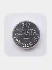 Батарейка Renata 317 (SR516SW, V317), 1.55V, 10.5 mAh, Швейцария, 1 штука