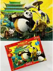 Пазл Игра Кунгфу Панда 60 Kung Fu герои из мультика спорт