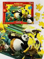 Пазл Игра Кунгфу Панда 60 Kung Fu герои из мультика спорт