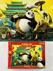 Пазл Игра Кунгфу Панда 60 Kung Fu герои из мультика спорт