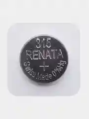 Батарейка Renata 315 (SR716SW, V315), 1.55V, 19 mAh, Швейцария, 1 штука