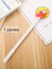 Белый набор новогодних ручек . Новогодний подарок