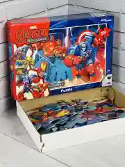 Пазл Игра 35 Marvel Марвел Tech strike Капитан Америка