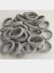 Серый меланж резинки для волос, бесшовные, 3 см