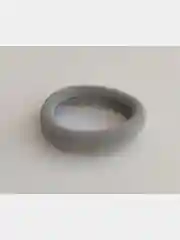 Серый меланж резинки для волос, бесшовные, 3 см
