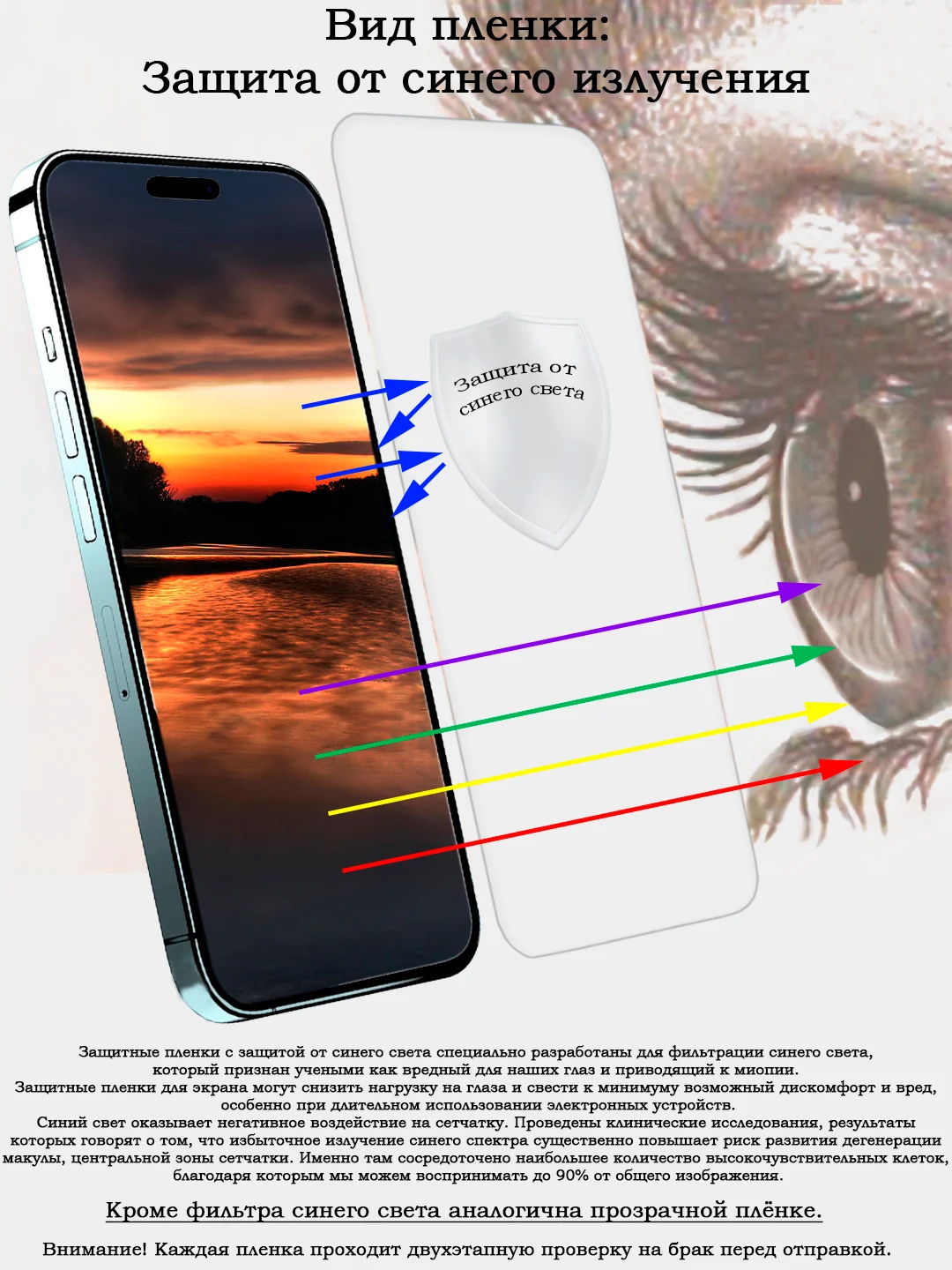 Гидрогелевая пленка для iPhone SE 6 Plus 6s 7 Plus 8 Plus X XS MAX XR 11 12 13 14 15