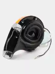 Оранжевый звуковой сигнал Turbine Type Horn, клаксон-гудок для автомобиля "Улитка"
