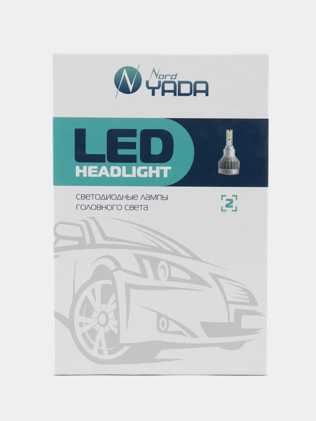 Светодиодная лампа головного света Н1 12V 30W 6200K 3200lm