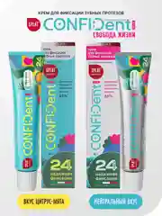 Крем для фиксации зубных протезов SPLAT CONFIDENT, с нейтральным вкусом, 40 г