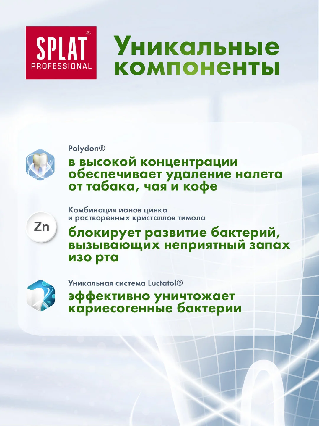 Зубная паста Professional SPLAT, Длительная свежесть, 100 мл