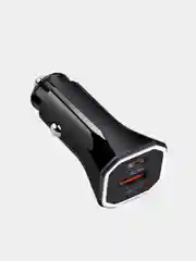 АЗУ, автомобильное зарядное устройство USB + Type C PD, 20W, QC 3.0