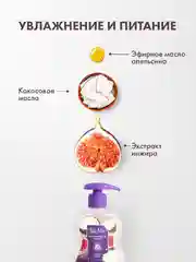 Жидкое мыло для рук, лица и тела эко BioMio, с экстрактом инжира и маслом кокоса, 300 мл