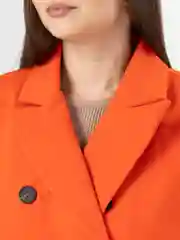 Рыжий пальто женское, демисезон