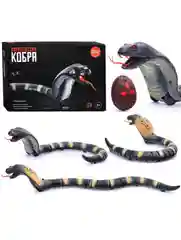 Змея радиоуправляемая "Королевская кобра" в коробке