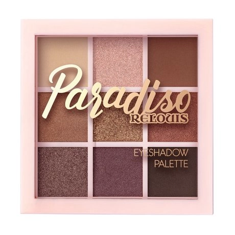 Палетка теней для век RELOUIS Paradiso, 9 цветов, 9 г
