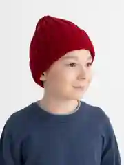 Бордовый шапка детская,зимняя