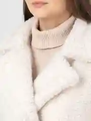 Белый пальто женское, шуба Тедди