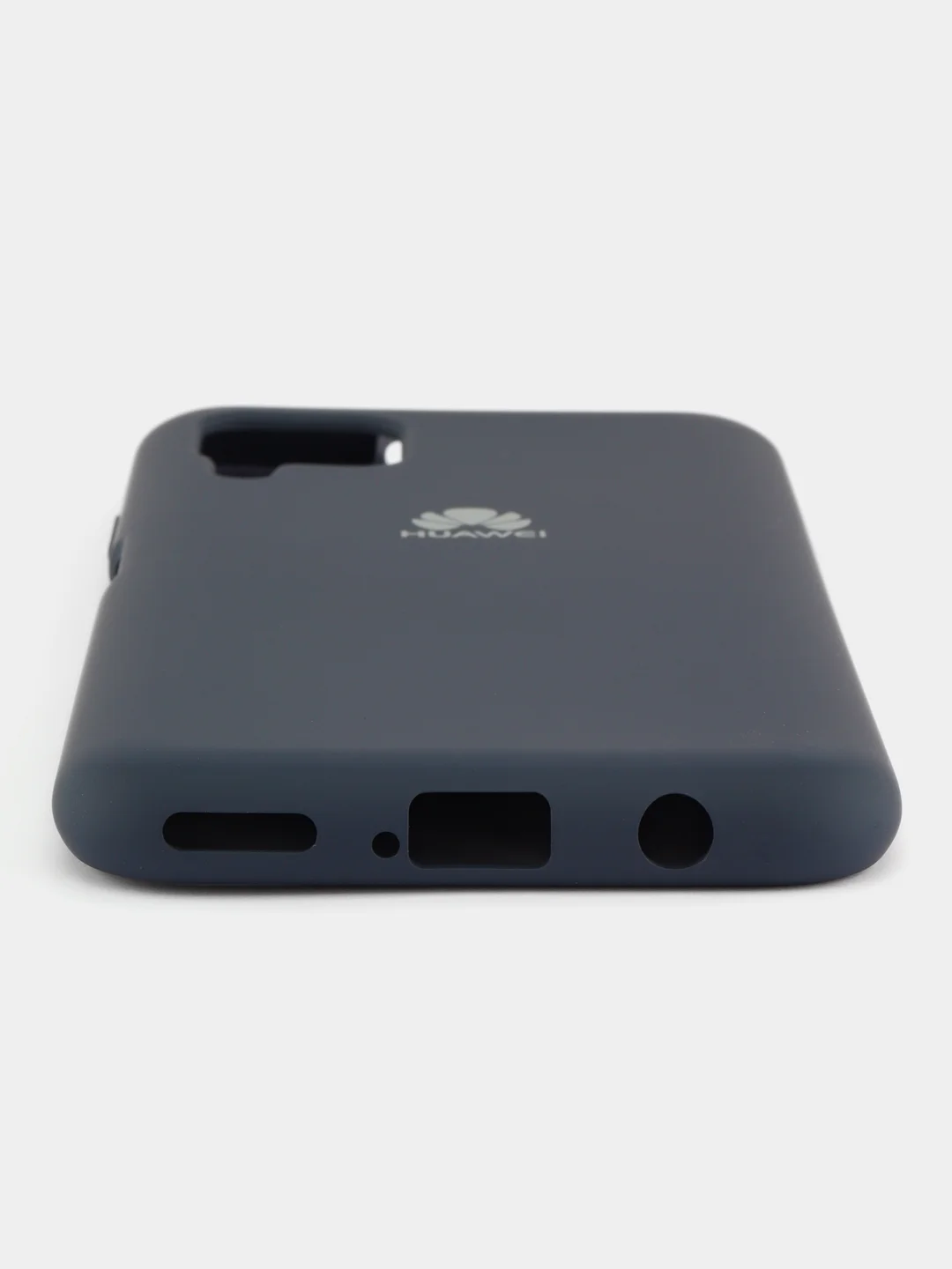 Индиго защитный силиконовый чехол Silicone Cover Huawei P40Lite / Nova 6 se / Nova 7i