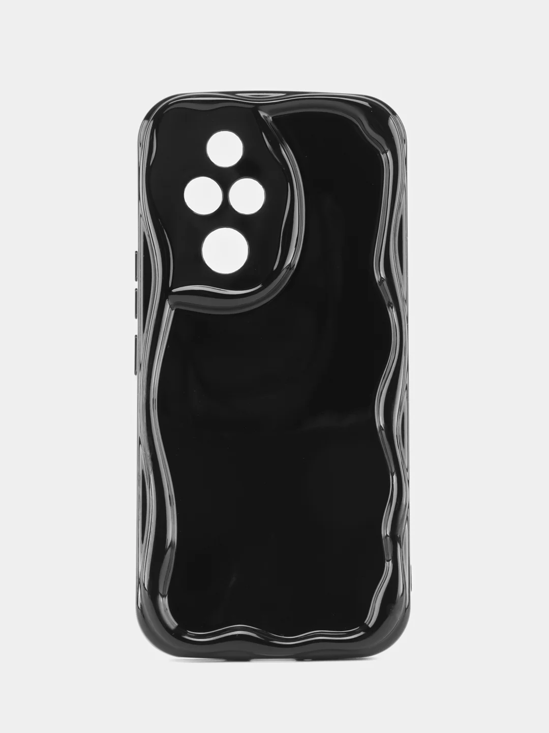 Черный чехол для Honor 200 Pro (Хонор 200 Про), противоударный