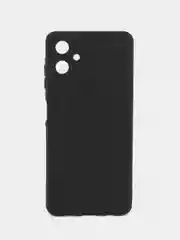 Черный чехол для Samsung Galaxy A06 (Самсунг Галакси А06), прозрачный, черный