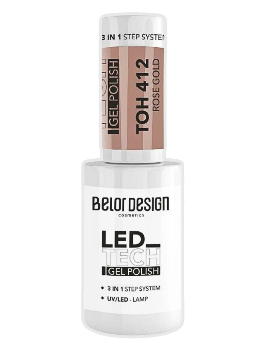Гель для ногтей Belor Design Led Tech, 6 мл