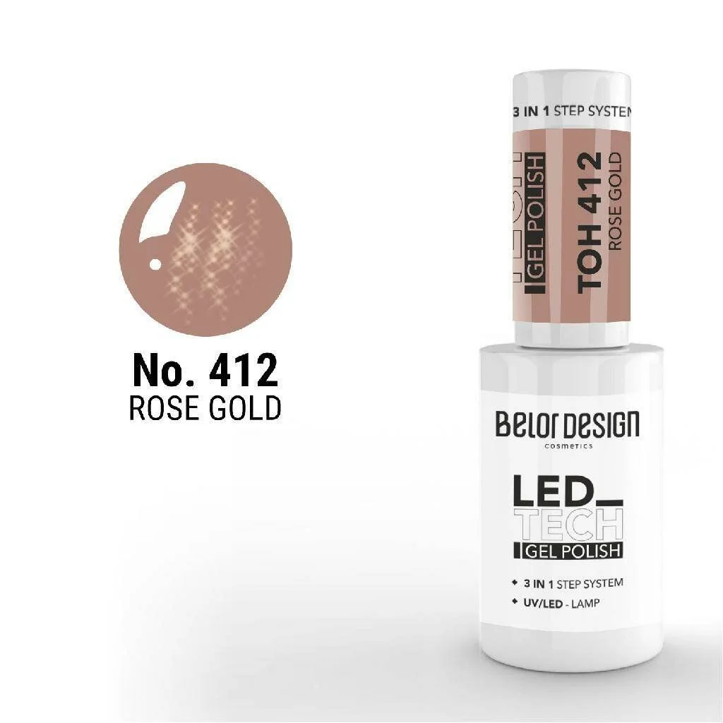 Гель для ногтей Belor Design Led Tech, 6 мл