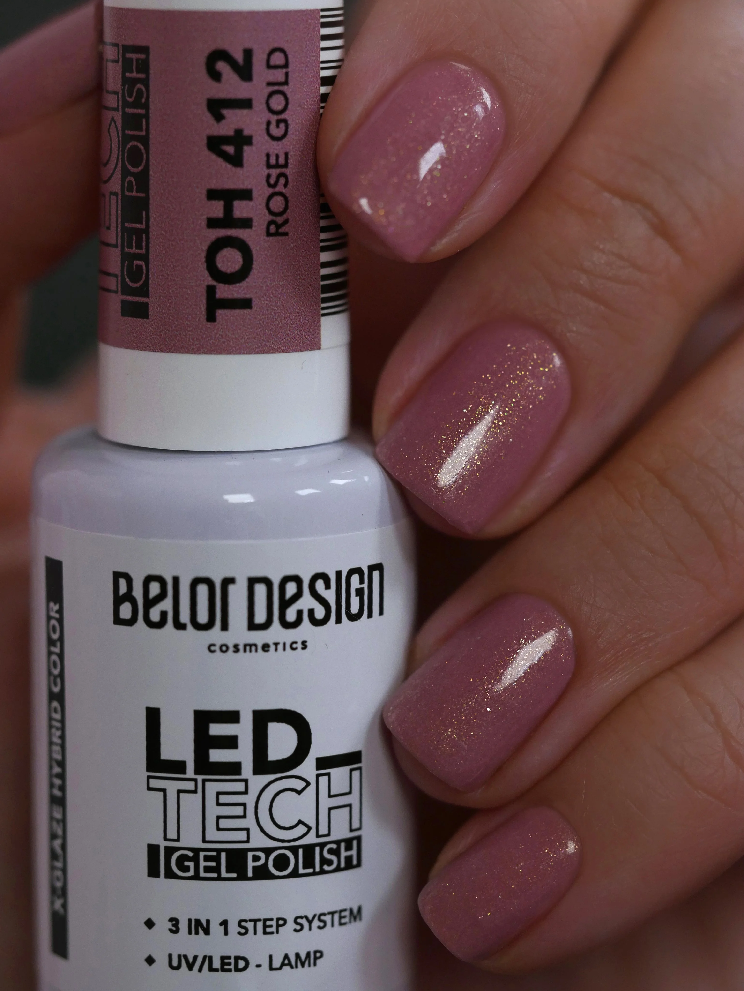 Гель для ногтей Belor Design Led Tech, 6 мл