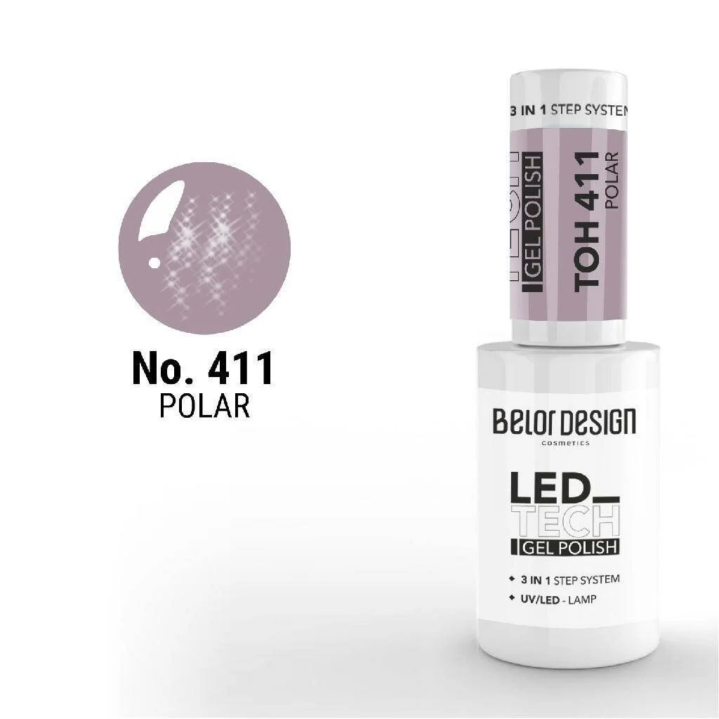 Гель для ногтей Belor Design Led Tech, 6 мл