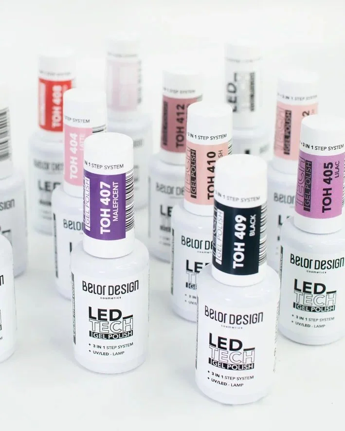Гель для ногтей Belor Design Led Tech, 6 мл