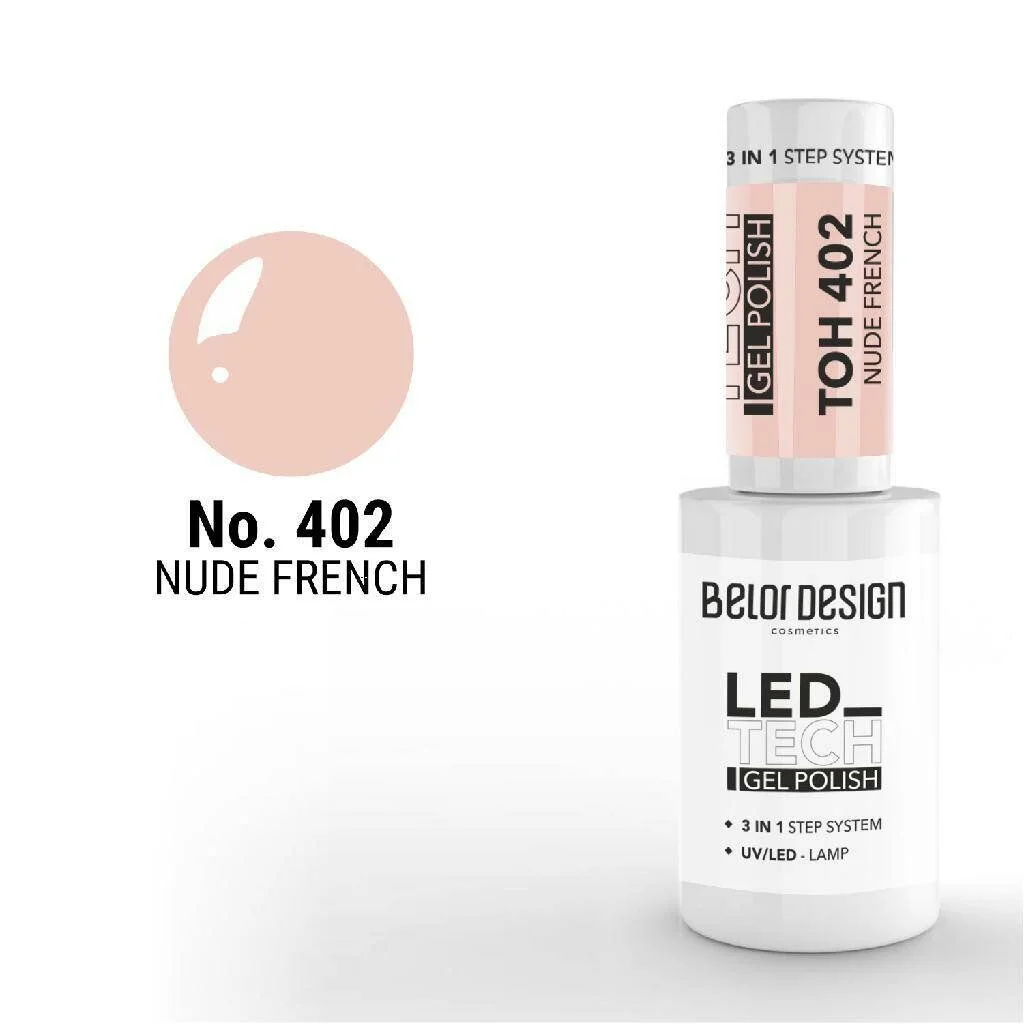 Гель для ногтей Belor Design Led Tech, 6 мл
