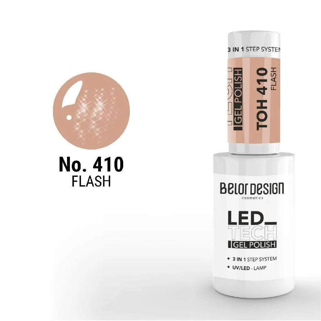 Гель для ногтей Belor Design Led Tech, 6 мл