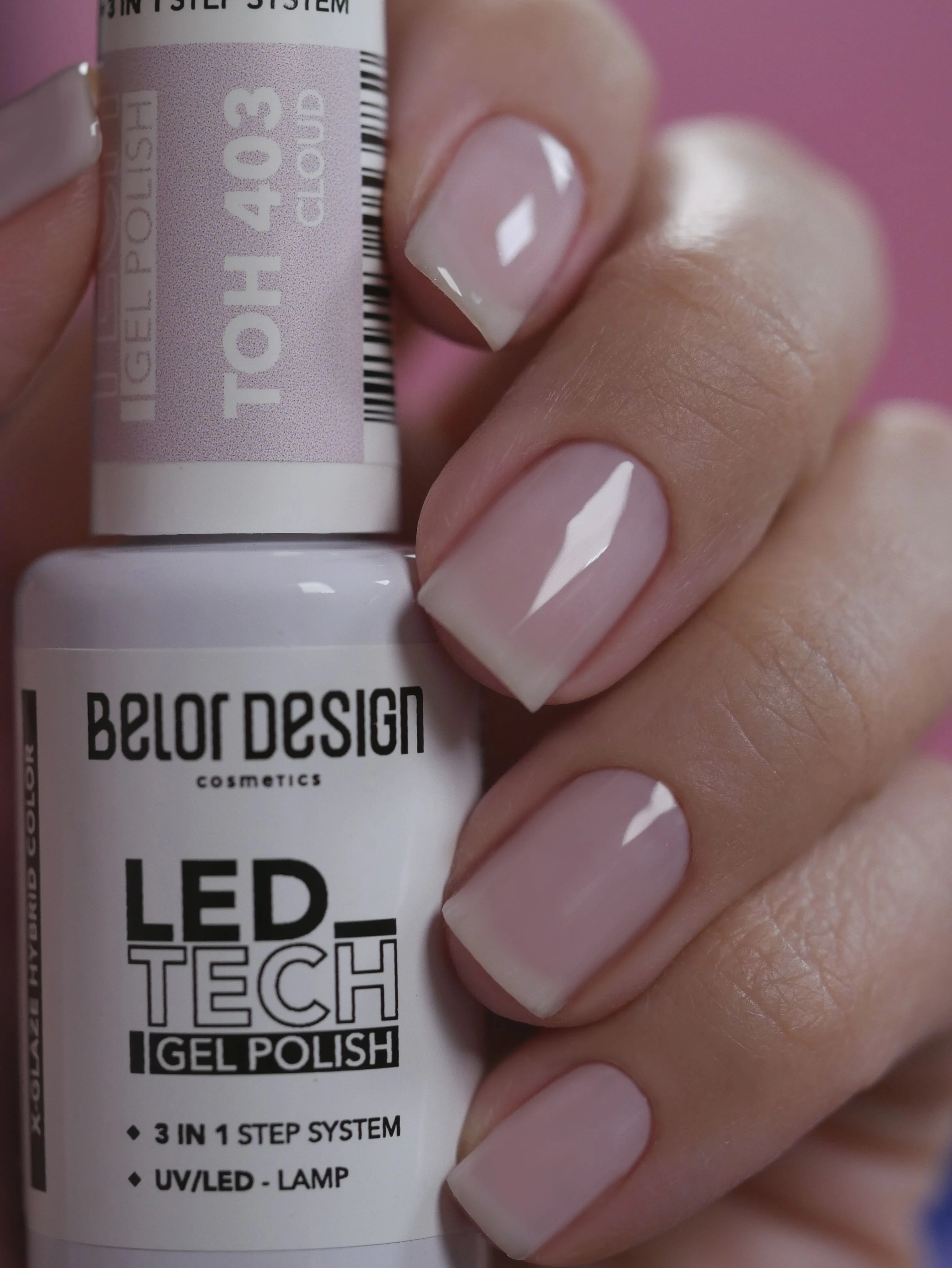 Гель для ногтей Belor Design Led Tech, 6 мл
