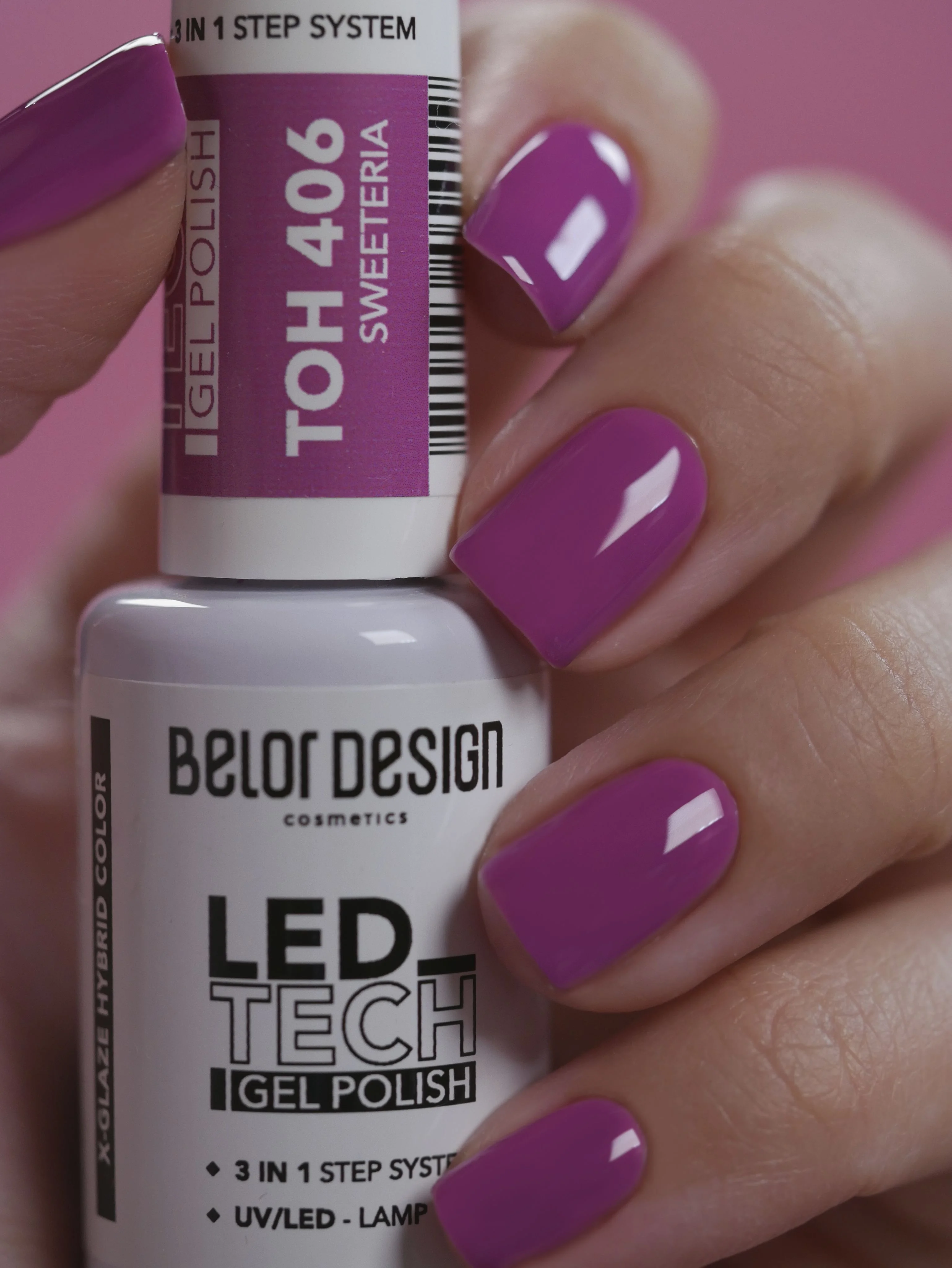 Гель для ногтей Belor Design Led Tech, 6 мл
