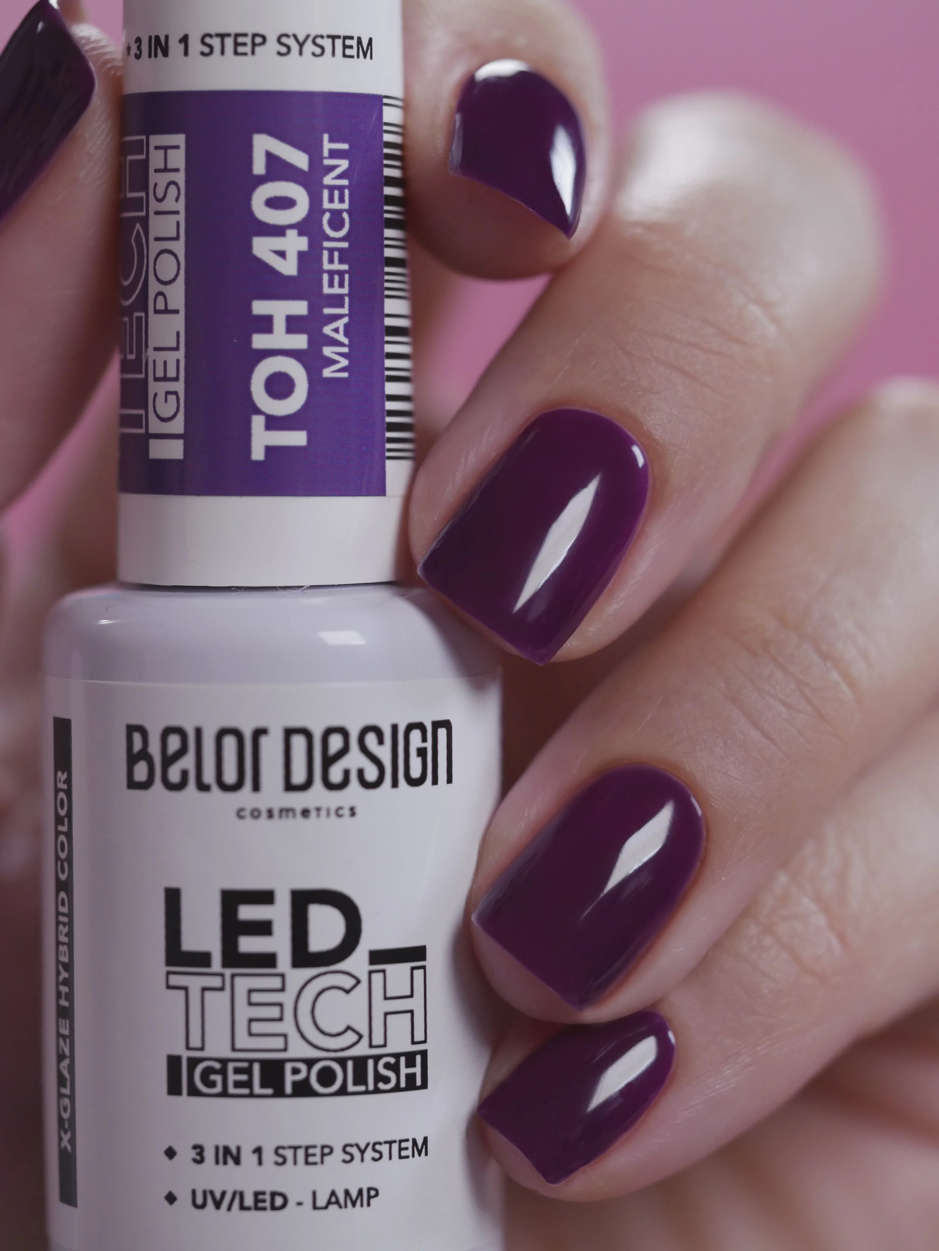 Гель для ногтей Belor Design Led Tech, 6 мл