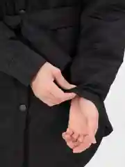 Черный куртка женская, утепленная демисезон