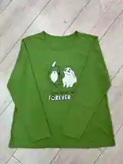 Зеленый пижама женская, со штанами и кофтой, большие размеры