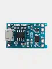 Зарядная плата TP4056 для Li-ion аккумуляторов с защитой, MICRO/MINI USB,TYPE-C