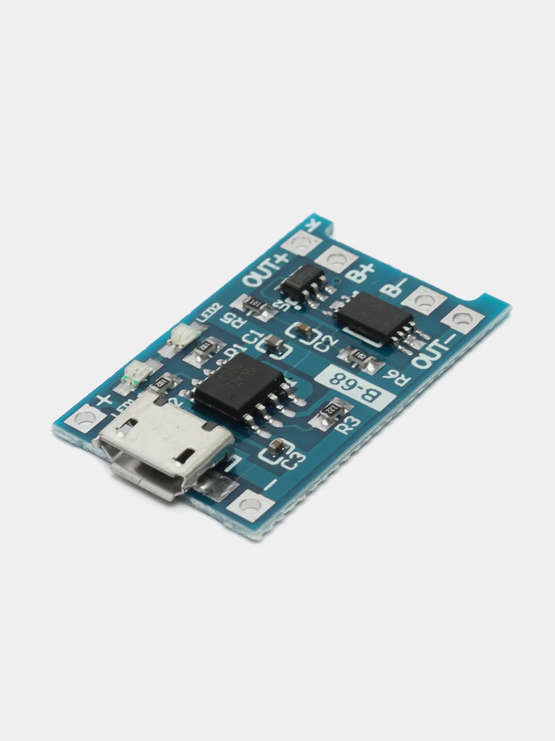 Зарядная плата TP4056 для Li-ion аккумуляторов с защитой, MICRO/MINI USB,TYPE-C