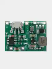 Зарядная плата TP4056 для Li-ion аккумуляторов с защитой, MICRO/MINI USB,TYPE-C