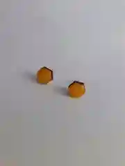 Cерьги женские из эпоксидной смолы новогодние / подарок на Новый год