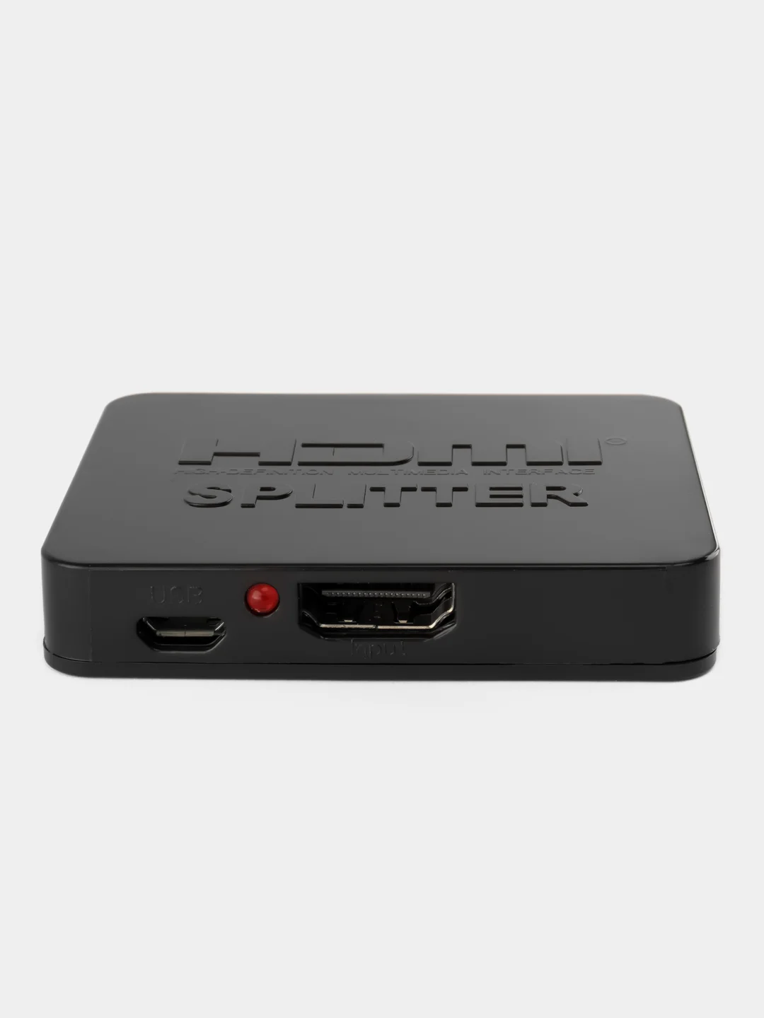 Переходник 4K HDMI Splitter 1x2 разветвитель, черный