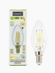 General Lighting Systems Лампа светодиодная филаментная, 7 Вт, E14 649907 649700