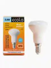 Светодиодная лампочка Ecola R50 E14 8W 2800K 2K 87x50 G4SW80ELC Теплый белый. Цоколь E14