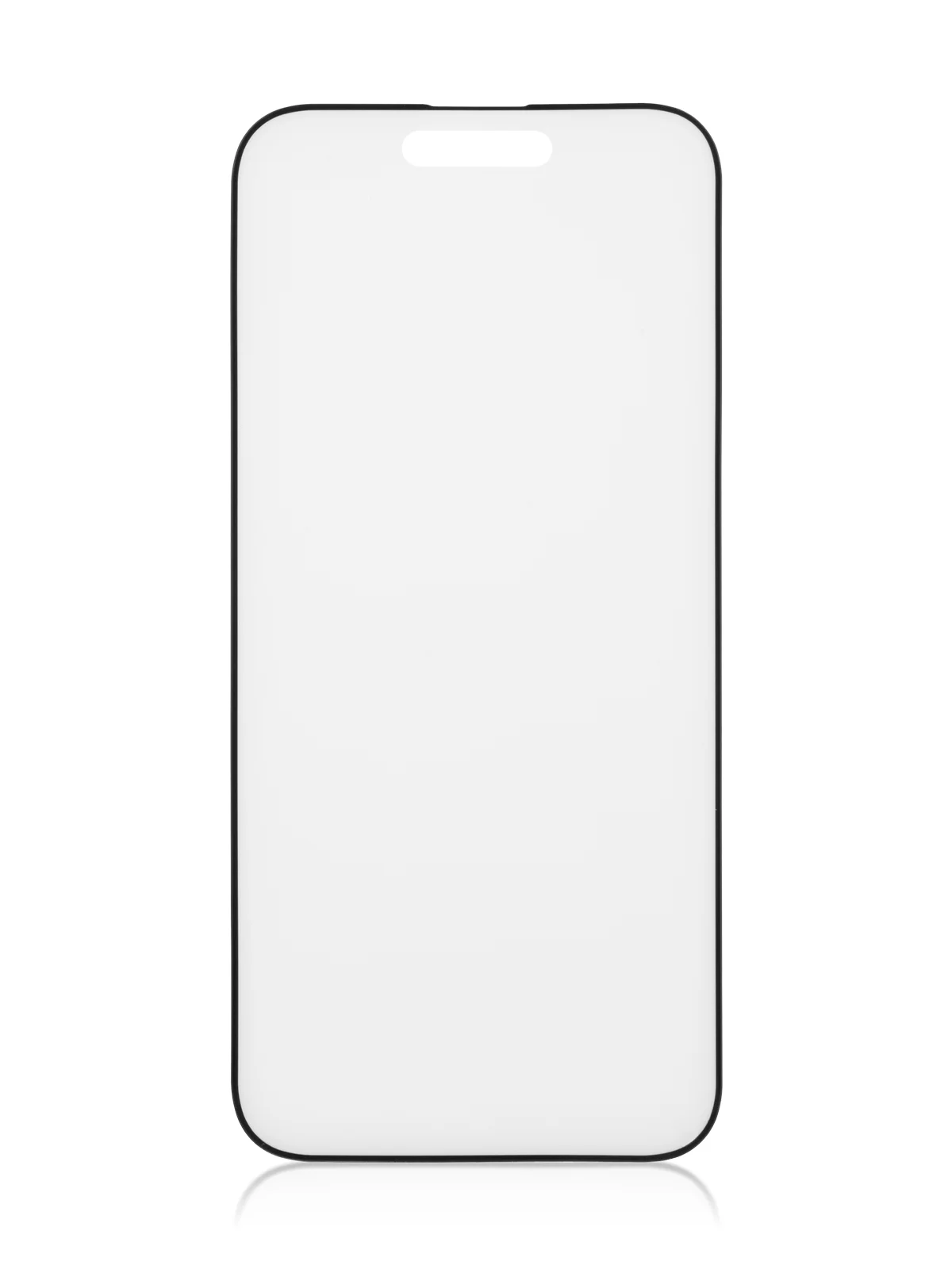 Белый стекло для iPhone 16, Pro Max Plus защитное BROSCORP олеофобное покрытие матовое антишпион