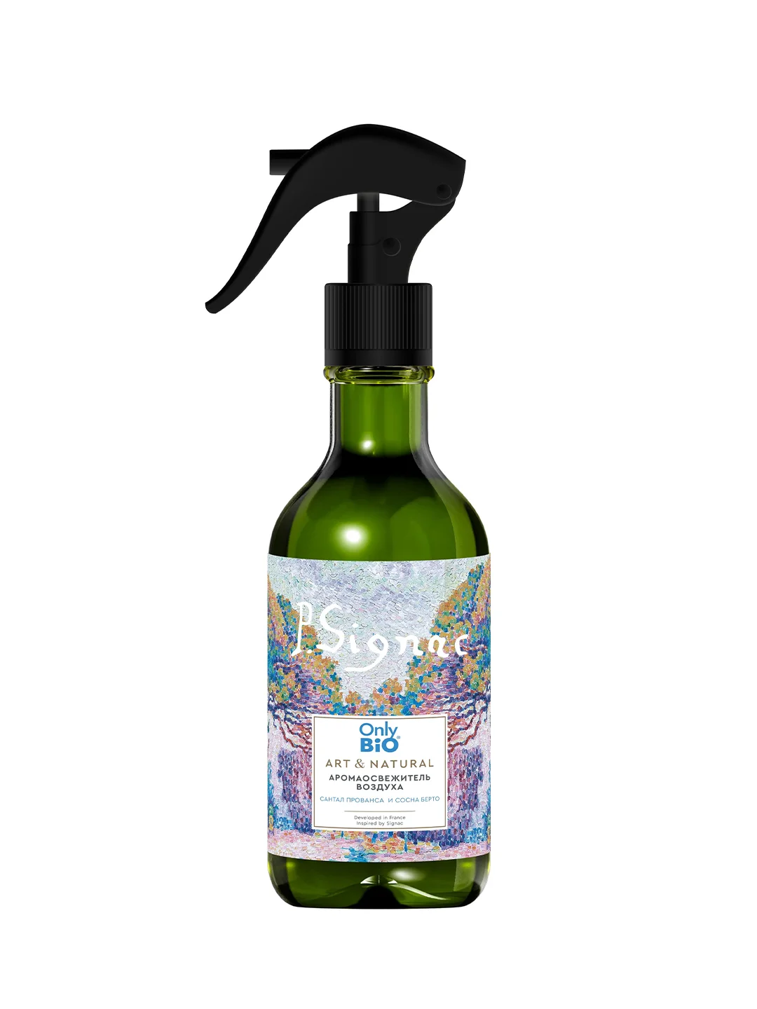 Аромаосвежитель воздуха Only Bio Art & Natural "Сантал Прованса и сосна Берто", 320 мл