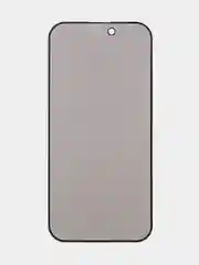 Черный стекло для iPhone 16, Pro Max Plus защитное BROSCORP олеофобное покрытие матовое антишпион