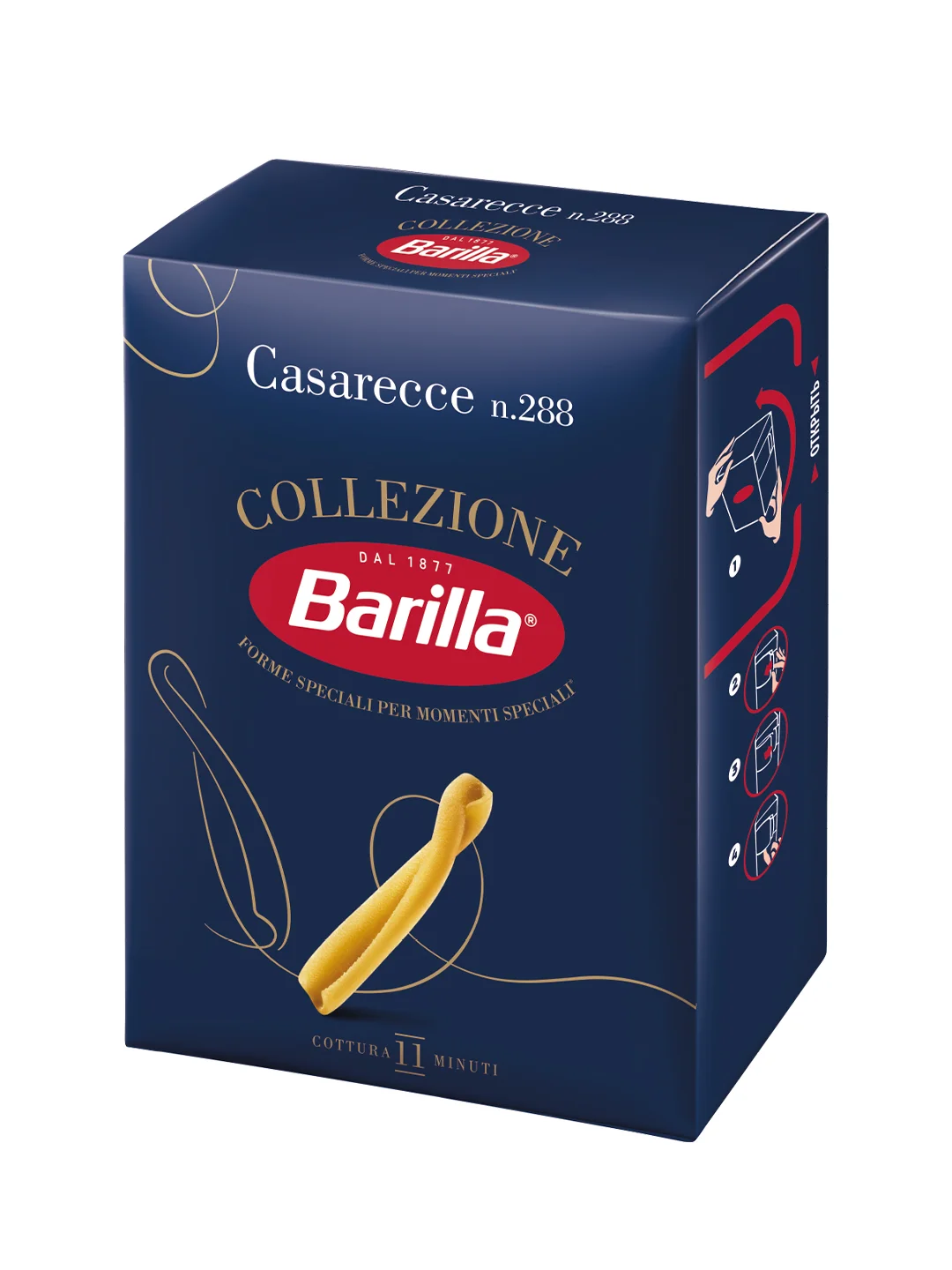 Макаронные изделия Barilla Casarecce, из твёрдых сортов пшеницы, 450 г
