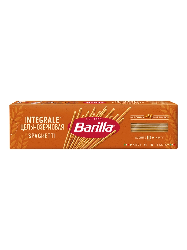 Макаронные изделия Barilla Spaghetti, цельнозерновые, 450 г