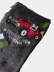 Алый колготки детские с принтом, для мальчиков и девочек