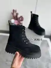 Угольный женские ботинки, зимние, натуральная шерсть